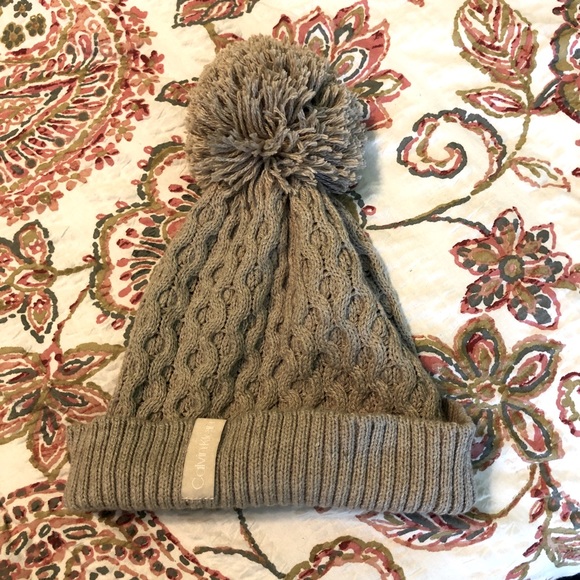 Tan Calvin Klein Winter Hat - Picture 1 of 7